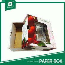 Caja de empaquetado de papel personalizado Cherry Fruit